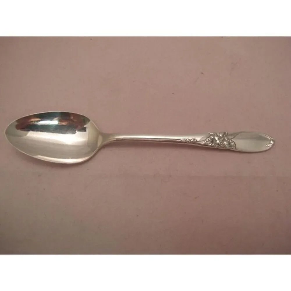 Oneida White Orchid Dinner‎ Teaspoon Spoon (s)